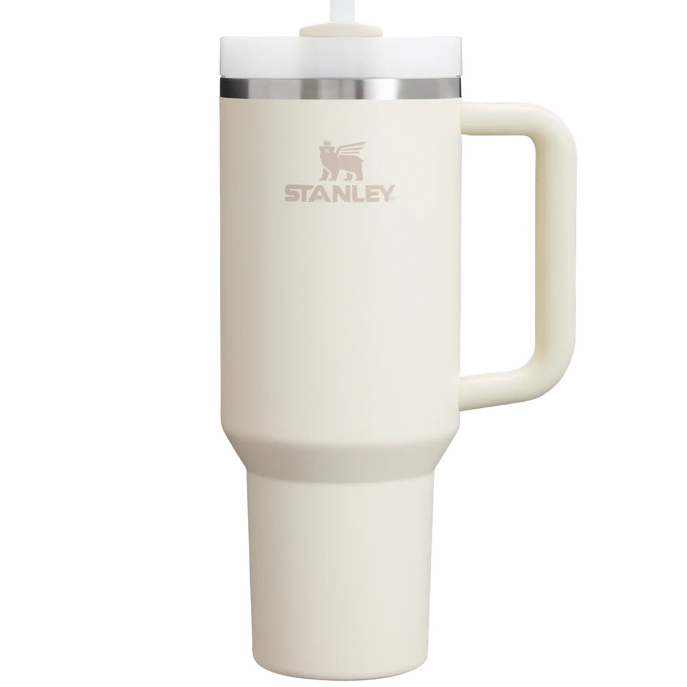 40oz Stanley Cream Tumbler